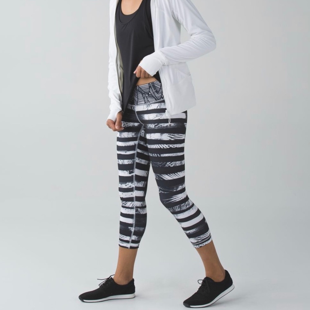 Lululemon Wunder Under Crop II *Full-On Luon
